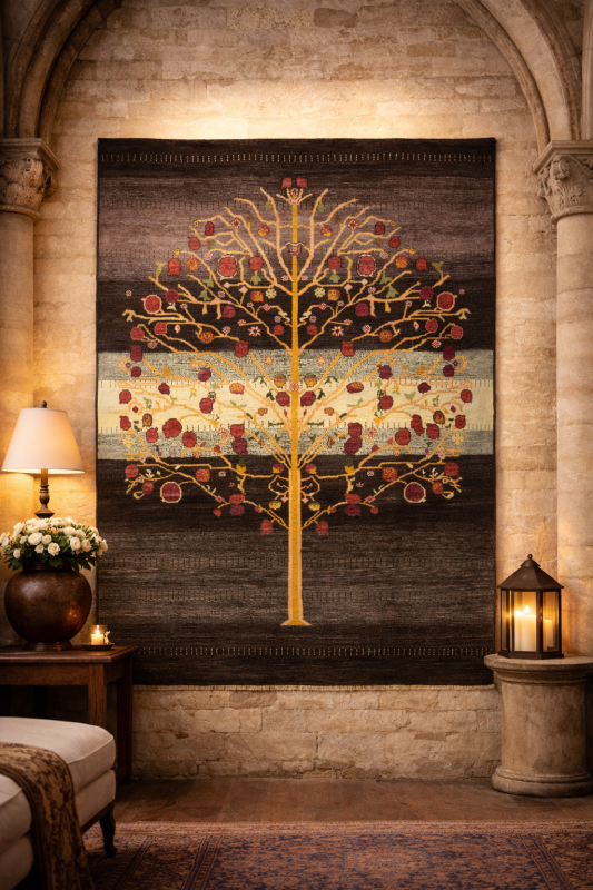 ORITOP Loribaft Orientteppich Handgeknüpft 173x244 cm     